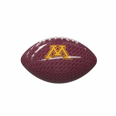 Logo Brands Minnesota Carbon Fiber Mini Size Glossy Football 175-93MG-1